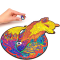Rotfuchs | Magisches 3D Holzpuzzle