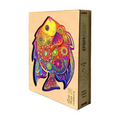 Regenbogenfisch | Magisches 3D Holzpuzzle